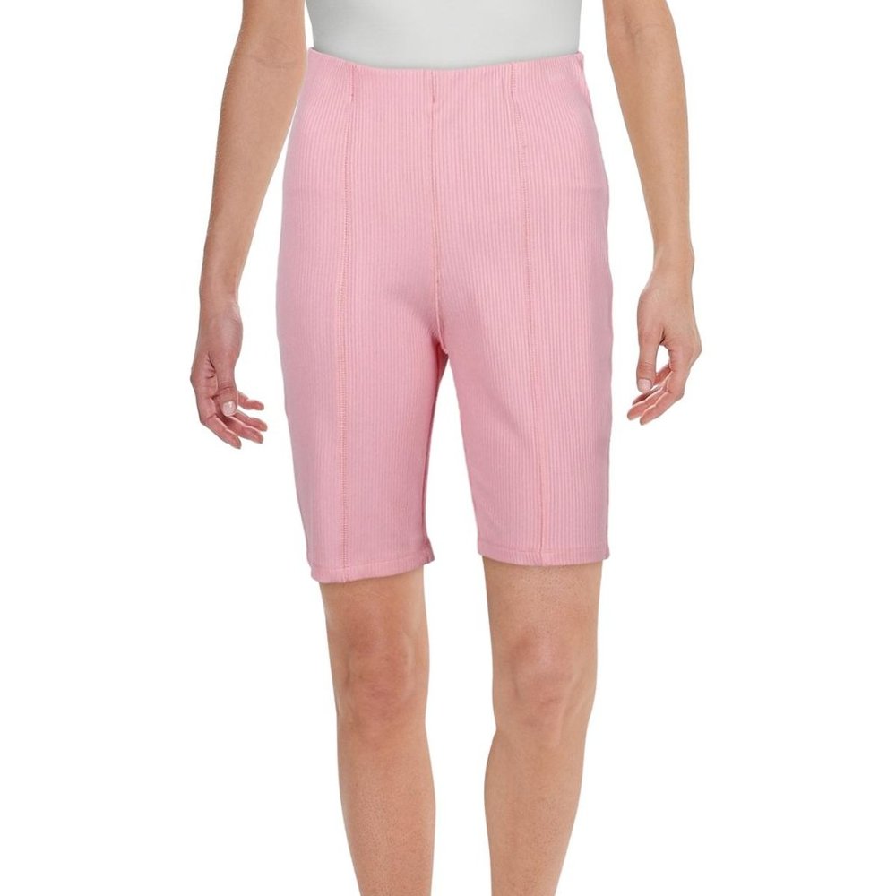 NWT Juicy Couture Womens Stretch Yoga Bike Shorts Medium